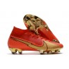 Scarpe Nike Mercurial Superfly VII Elite FG CR100 Rosso Oro