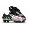 Scarpe da calcio adidas Predator Edge.1 L FG Argento Nero Rosa