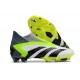 Adidas Predator Accuracy+ FG Bianco Nero Core Limone Lucido