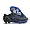 Nike Zoom Mercurial Vapor 15 Elite FG Nero Cromo Hyper Royal