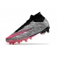 Nike Air Zoom Mercurial Superfly IX Elite AG Rosa Argento Nero