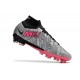 Nike Air Zoom Mercurial Superfly IX Elite AG Rosa Argento Nero