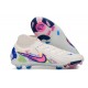 Nike Phantom Luna 2 Elite FG Uomo Bianco Rosa Blu