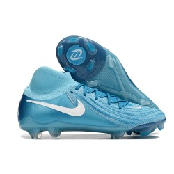 Nike Phantom Luna 2 Elite FG Uomo Blu Bianco