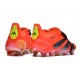 Scarpe da calcio Predator Elite Foldover Tongue FG Rosso Negro Giallo