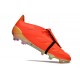 Scarpe da calcio Predator Elite Foldover Tongue FG Rosso Negro Giallo