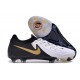 Nike Phantom Luna ii Elite Low FG Bianco Nero Oro Metallizzato