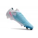 Nike Phantom Luna ii Elite Low FG Bianco Blu Rosa