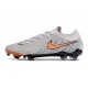 Nike Phantom Luna ii Elite Low FG Grigio Arancione