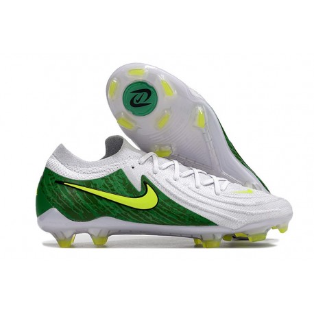 Nike Phantom Luna ii Elite Low FG Bianco Verde