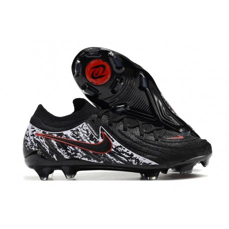 Scarpa da Calcio Nike Phantom GX Elite FG Nero Bianco Rosso