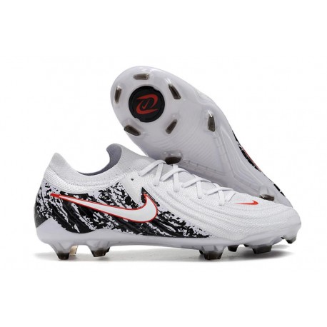 Scarpa da Calcio Nike Phantom GX Elite FG Bianco Nero Rosso