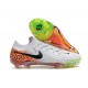 Scarpa da Calcio Nike Phantom GX Elite FG Bianco Nero Arancione