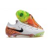 Scarpa da Calcio Nike Phantom GX Elite FG Bianco Nero Arancione