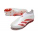 Scarpe da Calcio adidas Predator Elite Senza Lacci FG Bianco Rosso