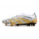 Scarpe da Calcio adidas Predator Elite Senza Lacci FG Oro Bianco Grigio