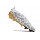 Scarpe da Calcio adidas Predator Elite Senza Lacci FG Oro Bianco Grigio