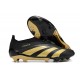 Scarpe da Calcio adidas Predator Elite Senza Lacci FG Nero Oro