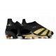 Scarpe da Calcio adidas Predator Elite Senza Lacci FG Nero Oro