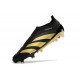 Scarpe da Calcio adidas Predator Elite Senza Lacci FG Nero Oro