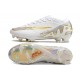 Scarpe Nike Zoom Mercurial Vapor XV Elite FG Bianco Oro