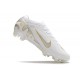 Scarpe Nike Zoom Mercurial Vapor XV Elite FG Bianco Oro