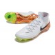 Nike Phantom Luna 2 Elite FG Uomo Bianco Nero Arancione