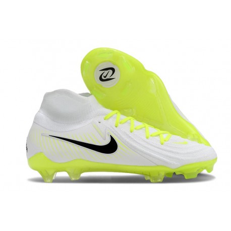 Nike Phantom Luna 2 Elite FG Uomo Bianco Nero Giallo