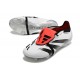 adidas Predator Elite Foldover Tongue FG Bianco Nero Rosso