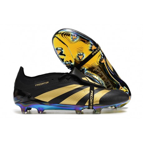 adidas Predator Elite Foldover Tongue FG Nero Oro