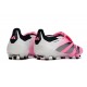 adidas Predator Elite Foldover Tongue FG Rosa Bianco Nero