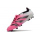 adidas Predator Elite Foldover Tongue FG Rosa Bianco Nero