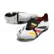 adidas Predator Elite Foldover Tongue FG Bianco Nero Rosso Giallo