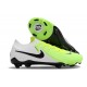 Nike Phantom GX ii Elite FG Verde Bianco Nero