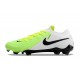 Nike Phantom GX ii Elite FG Verde Bianco Nero