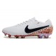 Nike Tiempo Legend X Elite FG Bianco Nero Arancione