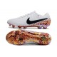 Nike Tiempo Legend X Elite FG Bianco Nero Arancione