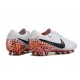 Nike Tiempo Legend X Elite FG Bianco Nero Arancione