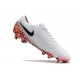 Nike Tiempo Legend X Elite FG Bianco Nero Arancione