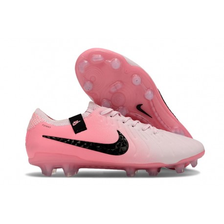 Nike Tiempo Legend X Elite FG Schiuma Rosa Nero