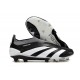 Scarpe da Calcio adidas Predator Elite Senza Lacci FG Nero Bianco