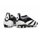 Scarpe da Calcio adidas Predator Elite Senza Lacci FG Nero Bianco