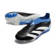 Scarpe da Calcio adidas Predator Elite Senza Lacci FG Nero Bianco Blu