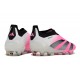 Scarpe da Calcio adidas Predator Elite Senza Lacci FG Rosa Bianco Nero