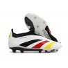 adidas Predator Elite Senza Lacci FG Bianco Nero Rosso Giallo