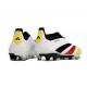 adidas Predator Elite Senza Lacci FG Bianco Nero Rosso Giallo