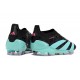 Scarpe da Calcio adidas Predator Elite Senza Lacci FG Nero Blu