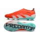 Scarpe da Calcio adidas Predator Elite Senza Lacci FG Rosso Bianco Blu