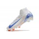 Nike Zoom Mercurial Superfly 10 Elite FG Blueprint Bianco Blu Racer