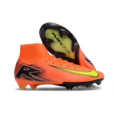 Nike Zoom Mercurial Superfly 10 Elite FG Arancio Giallo